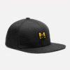 Gorro color negro bordado