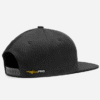 Gorro color negro bordado