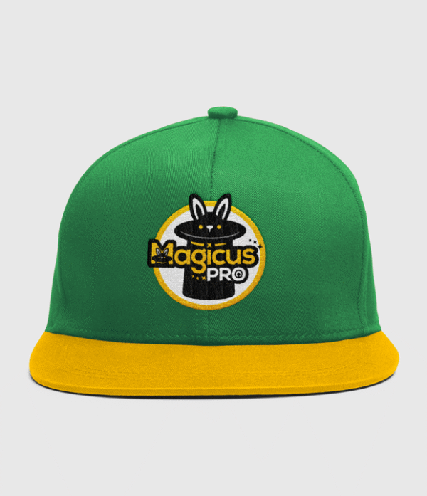 Gorro skater bicolor bordado