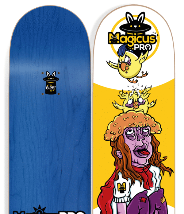 Tabla de Skateboard Modelo Mangry Birdus