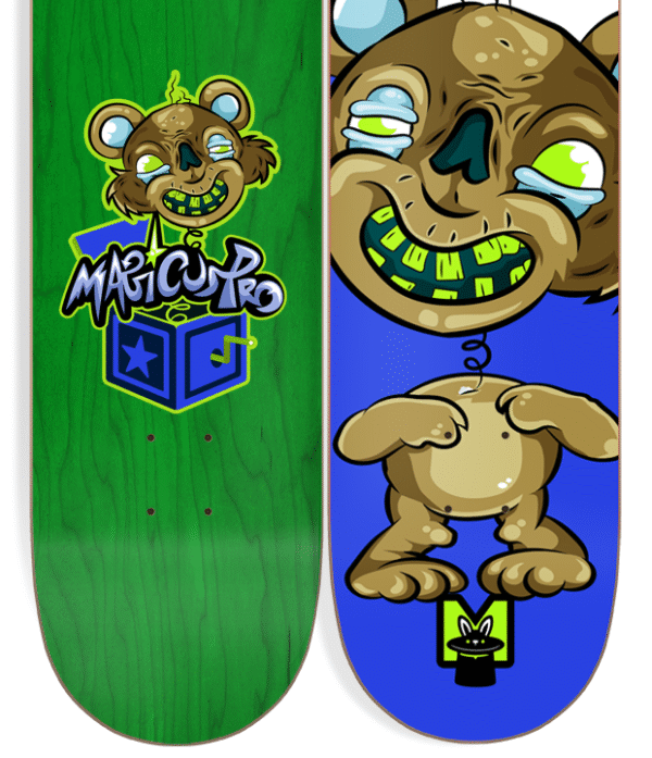 Tabla de Skateboard Modelo Bearbox