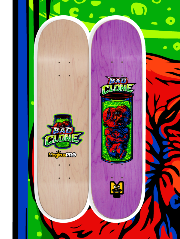 Bad Clone PRO Skateboard Deck 8.0" / 8.125" / 8.25"