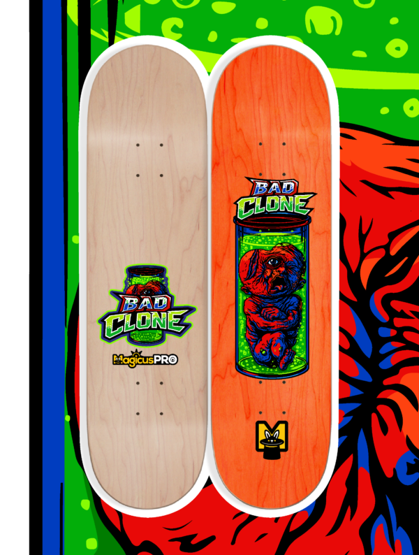 Bad Clone PRO Skateboard Deck 8.0" / 8.125" / 8.25"
