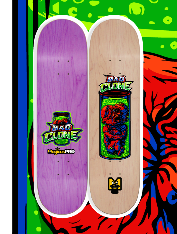 Bad Clone PRO Skateboard Deck 8.0" / 8.125" / 8.25"