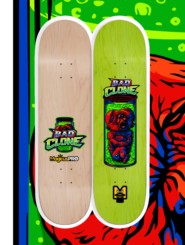 Bad Clone PRO Skateboard Deck 8.0" / 8.125" / 8.25"