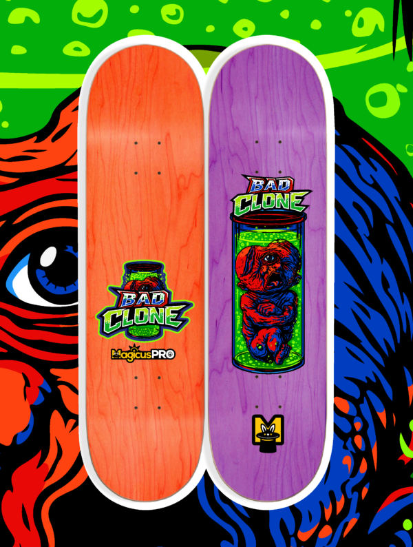 Bad Clone PRO Skateboard Deck 8.0" / 8.125" / 8.25"