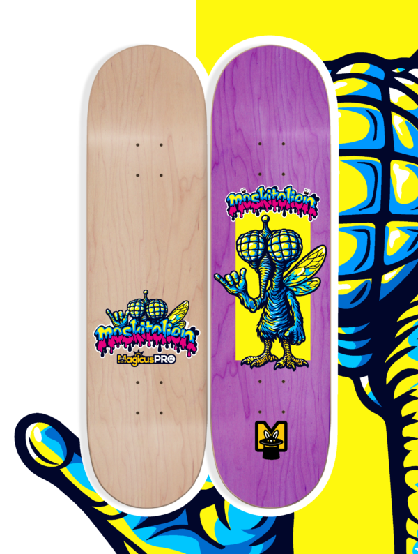 Moskitolien PRO Skateboard Deck 8.0" / 8.125" / 8.25"