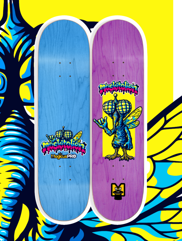 Moskitolien PRO Skateboard Deck 8.0" / 8.125" / 8.25"