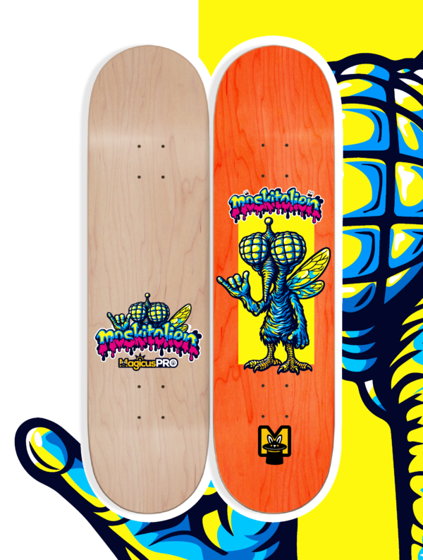 Moskitolien PRO Skateboard Deck 8.0" / 8.125" / 8.25"