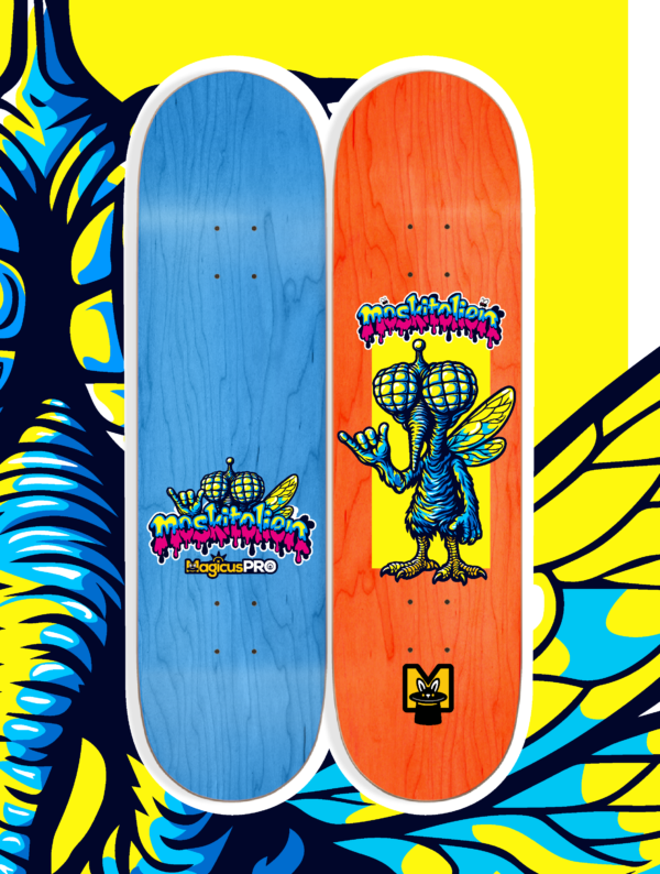 Moskitolien PRO Skateboard Deck 8.0" / 8.125" / 8.25"