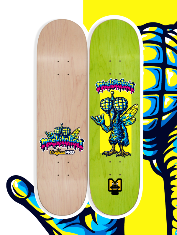 Moskitolien PRO Skateboard Deck 8.0" / 8.125" / 8.25"