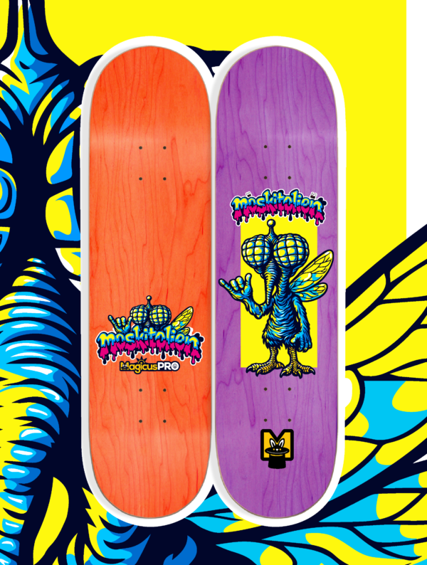 Moskitolien PRO Skateboard Deck 8.0" / 8.125" / 8.25"