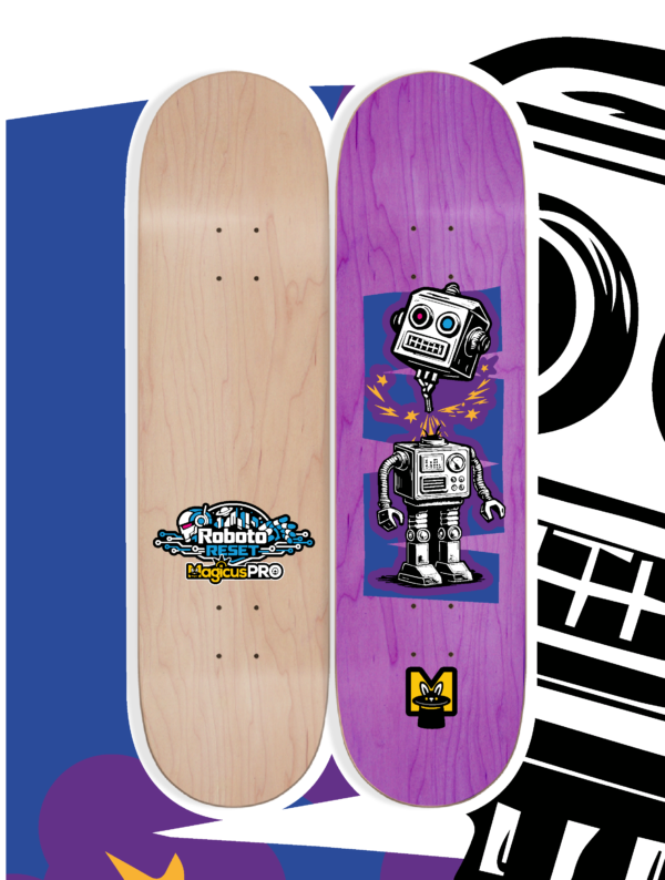 Roboto Reset PRO Skateboard Deck 8.0" / 8.125" / 8.25"
