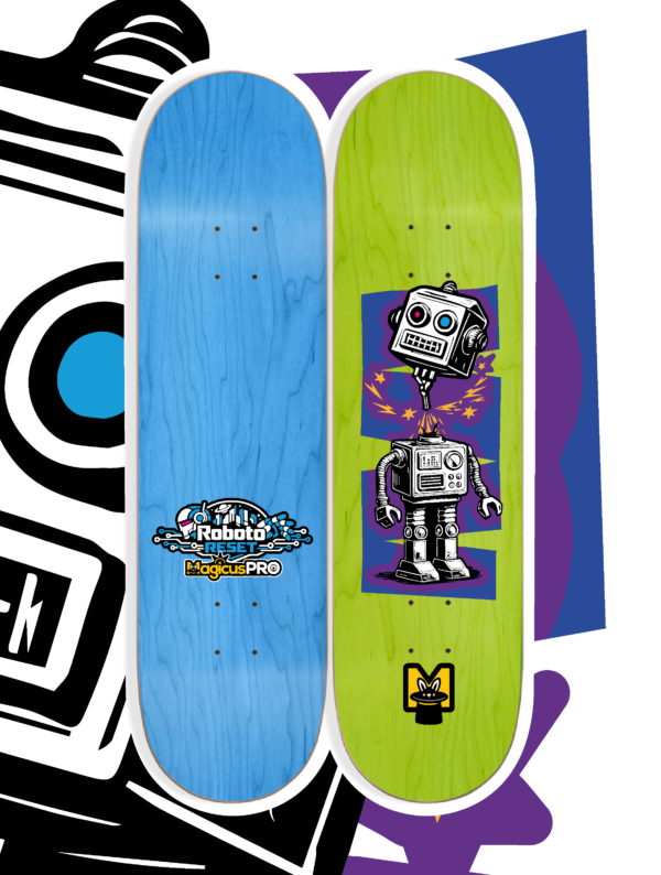 Roboto Reset PRO Skateboard Deck 8.0" / 8.125" / 8.25"