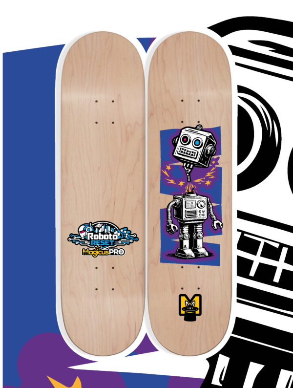 Roboto Reset PRO Skateboard Deck 8.0" / 8.125" / 8.25"