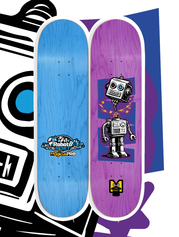 Roboto Reset PRO Skateboard Deck 8.0" / 8.125" / 8.25"
