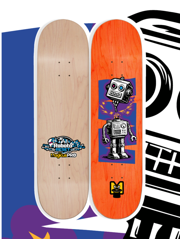 Roboto Reset PRO Skateboard Deck 8.0" / 8.125" / 8.25"