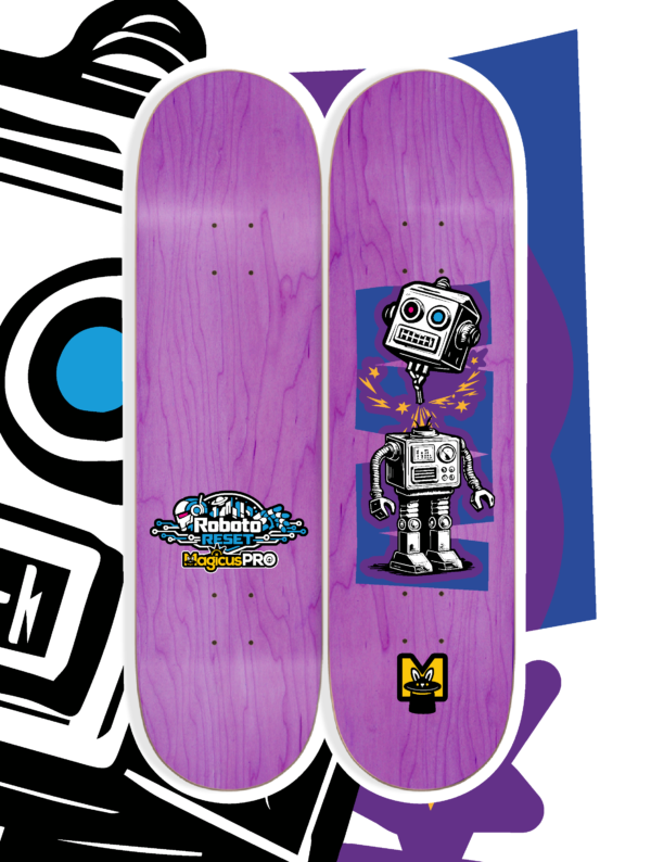 Roboto Reset PRO Skateboard Deck 8.0" / 8.125" / 8.25"