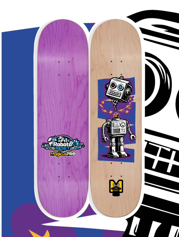 Roboto Reset PRO Skateboard Deck 8.0" / 8.125" / 8.25"
