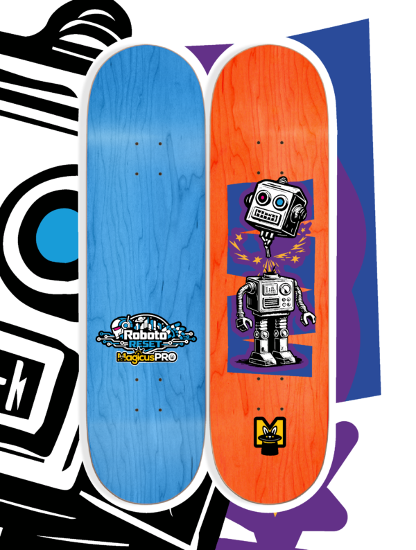 Roboto Reset PRO Skateboard Deck 8.0" / 8.125" / 8.25"