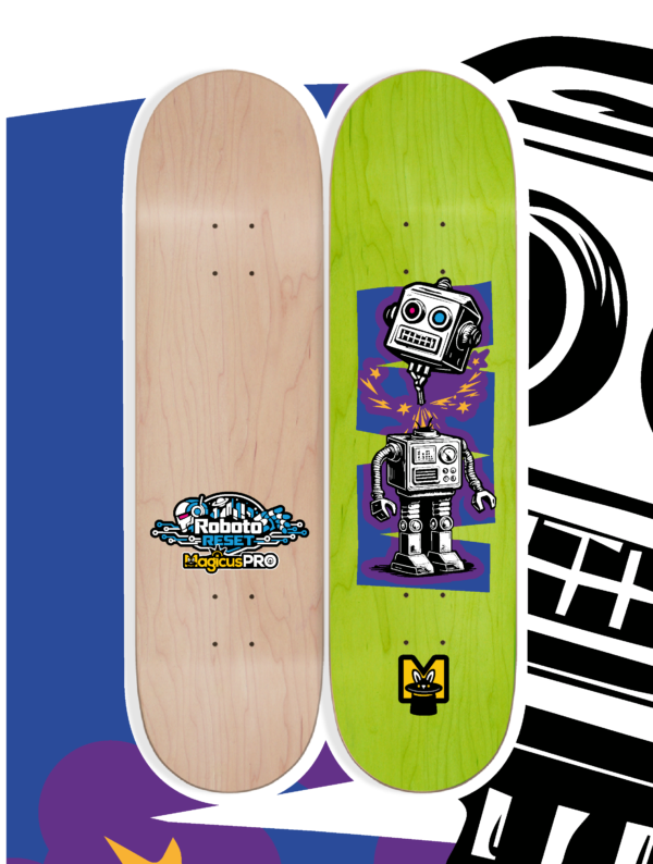 Roboto Reset PRO Skateboard Deck 8.0" / 8.125" / 8.25"