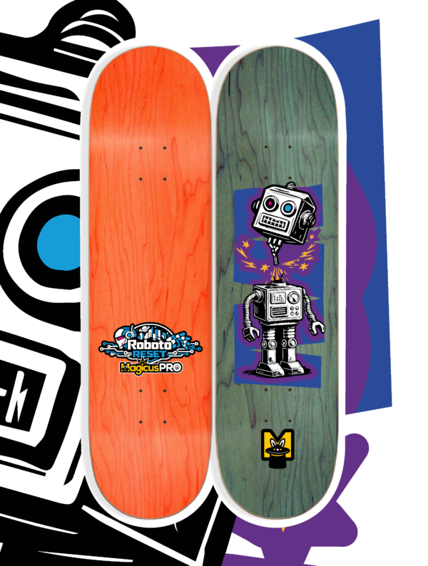 Roboto Reset PRO Skateboard Deck 8.0" / 8.125" / 8.25"