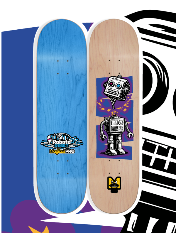 Roboto Reset PRO Skateboard Deck 8.0" / 8.125" / 8.25"