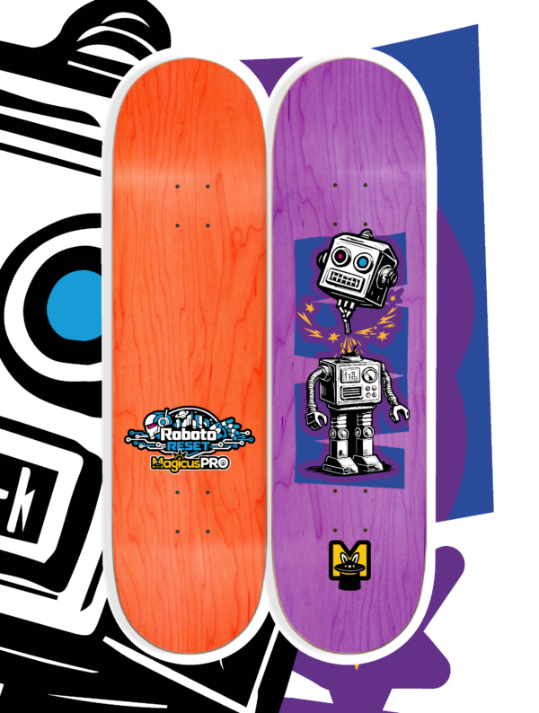 Roboto Reset PRO Skateboard Deck 8.0" / 8.125" / 8.25"