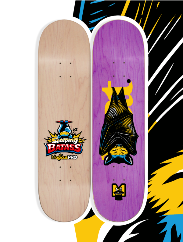 Sleeping Bat PRO Skateboard Deck 8.0" / 8.125" / 8.25"