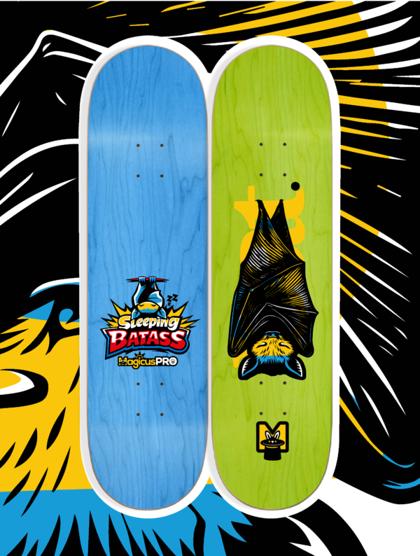 Sleeping Bat PRO Skateboard Deck 8.0" / 8.125" / 8.25"