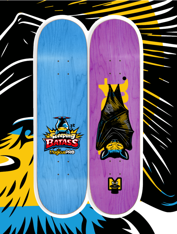Sleeping Bat PRO Skateboard Deck 8.0" / 8.125" / 8.25"