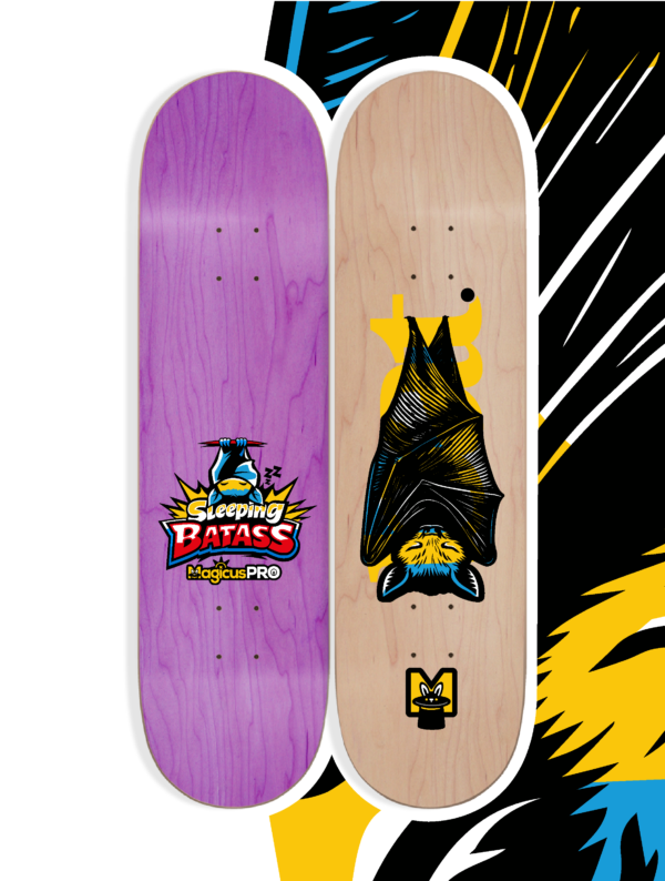 Sleeping Bat PRO Skateboard Deck 8.0" / 8.125" / 8.25"