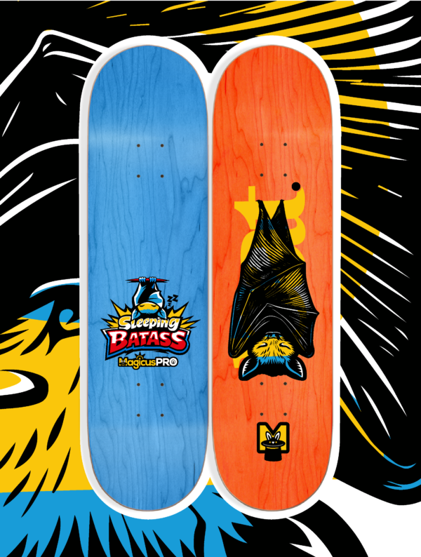 Sleeping Bat PRO Skateboard Deck 8.0" / 8.125" / 8.25"