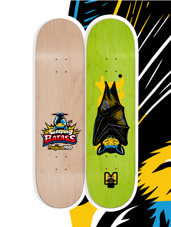 Sleeping Bat PRO Skateboard Deck 8.0" / 8.125" / 8.25"