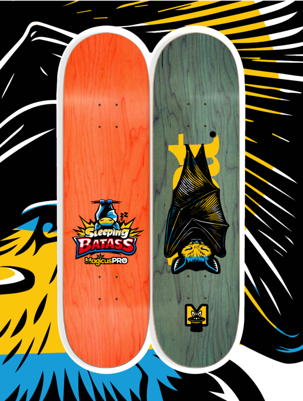 Sleeping Bat PRO Skateboard Deck 8.0" / 8.125" / 8.25"