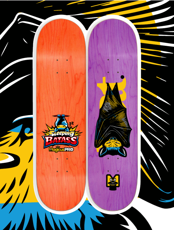 Sleeping Bat PRO Skateboard Deck 8.0" / 8.125" / 8.25"
