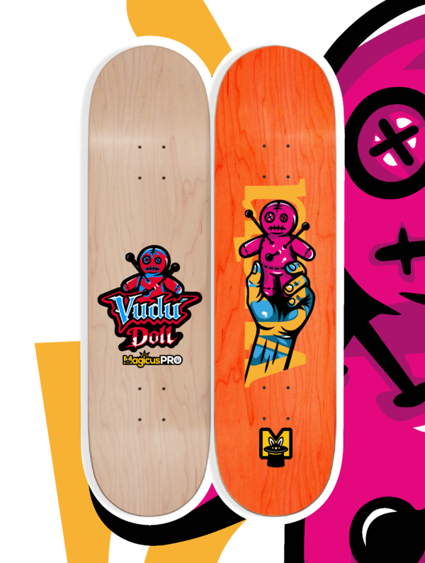 Vudú Doll PRO Skateboard Deck 8.0" / 8.125" / 8.25"