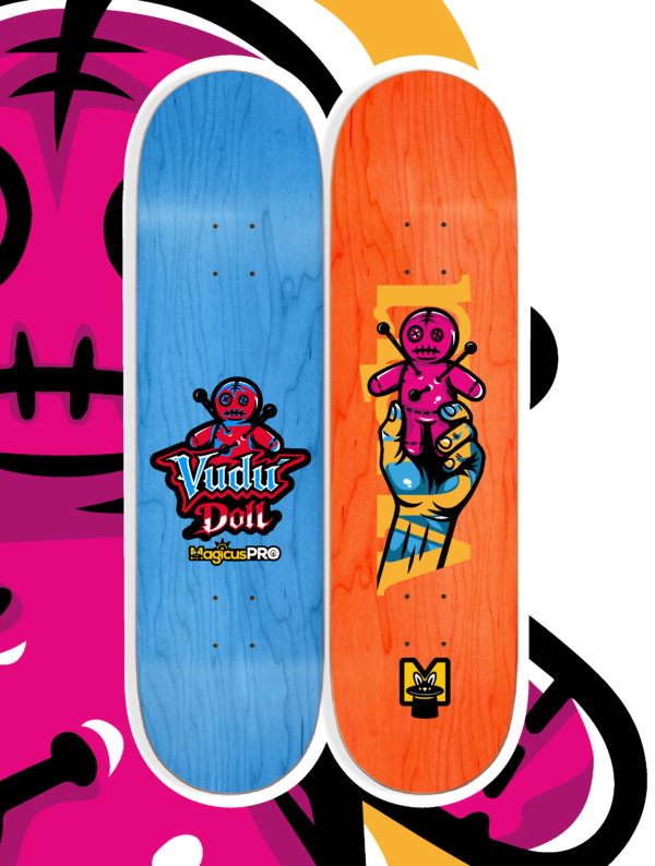 Vudú Doll PRO Skateboard Deck 8.0" / 8.125" / 8.25"