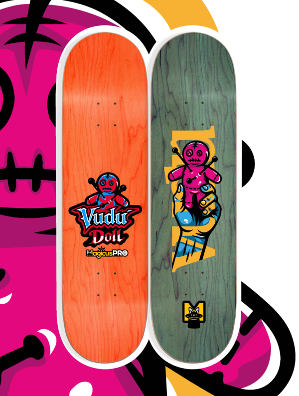 Vudú Doll PRO Skateboard Deck 8.0" / 8.125" / 8.25"