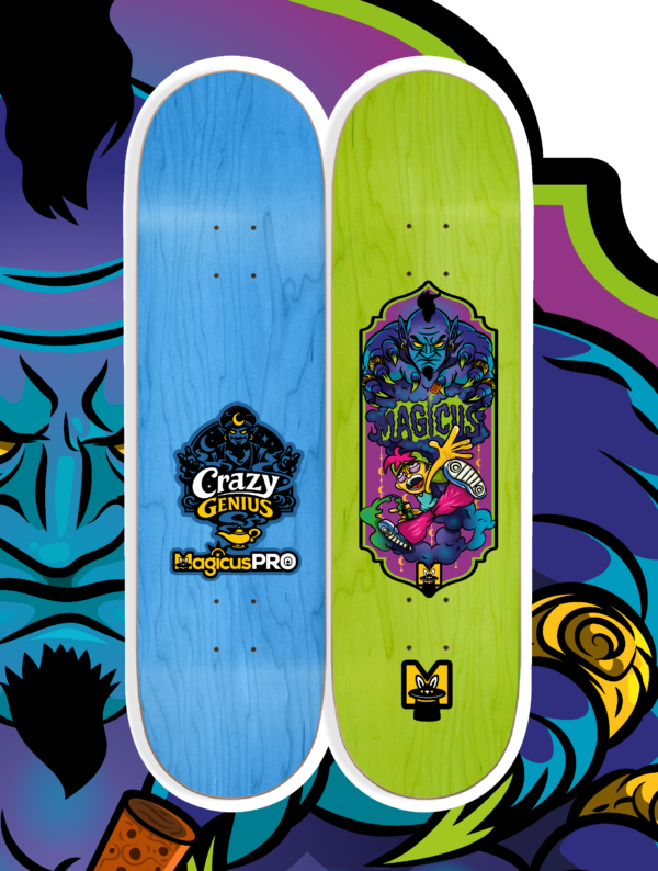 Genius PRO Skateboard Deck 8.0" / 8.125" / 8.25"