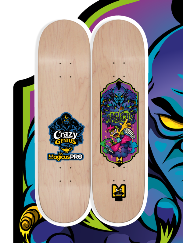 Genius PRO Skateboard Deck 8.0" / 8.125" / 8.25"