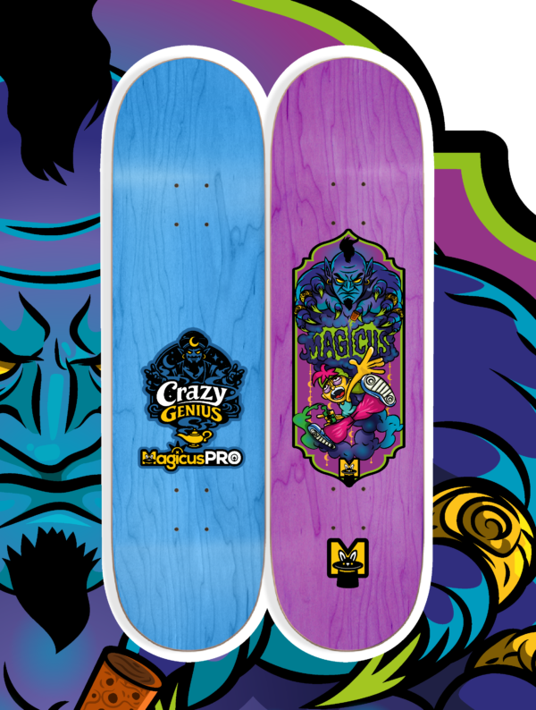 Genius PRO Skateboard Deck 8.0" / 8.125" / 8.25"