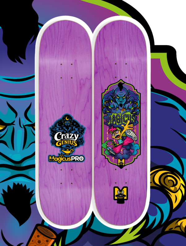 Genius PRO Skateboard Deck 8.0" / 8.125" / 8.25"