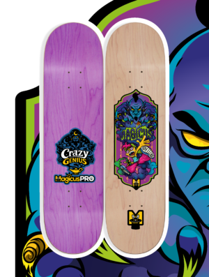 Genius PRO Skateboard Deck 8.0" / 8.125" / 8.25"