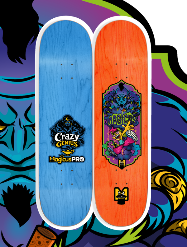 Genius PRO Skateboard Deck 8.0" / 8.125" / 8.25"