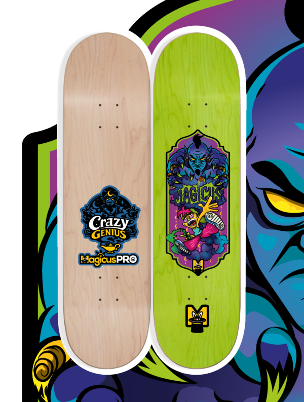 Genius PRO Skateboard Deck 8.0" / 8.125" / 8.25"