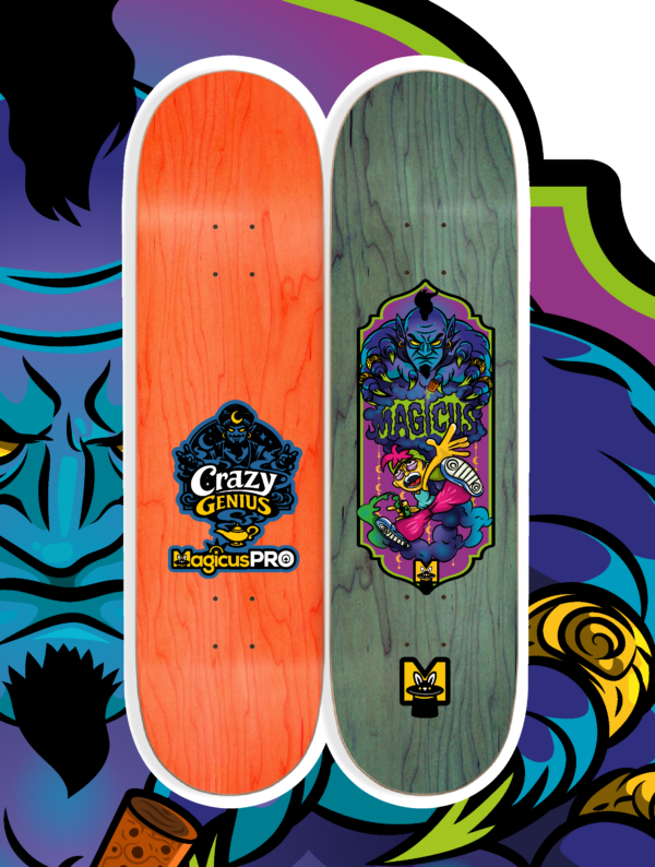 Genius PRO Skateboard Deck 8.0" / 8.125" / 8.25"