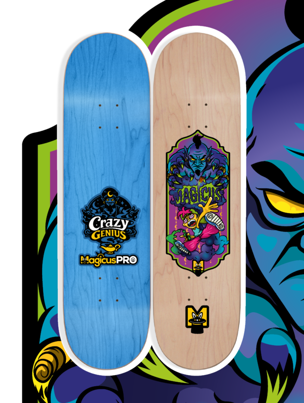 Genius PRO Skateboard Deck 8.0" / 8.125" / 8.25"