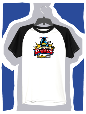 Sleeping Batass Logo Ranglan Shirt (copia)